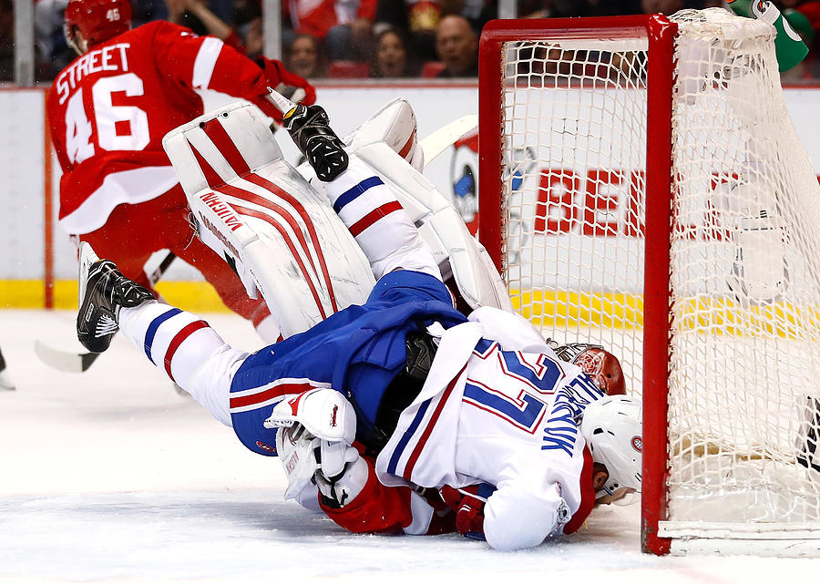 Montreal Canadiens v Detroit Red Wings #10 Photograph by Gregory Shamus