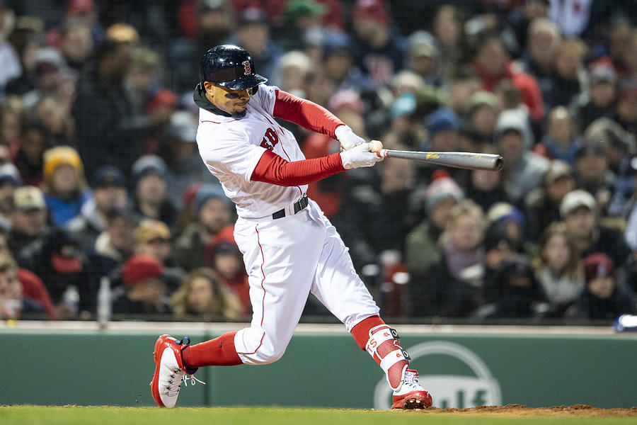 Mookie Betts #10 Photograph by Billie Weiss/Boston Red Sox