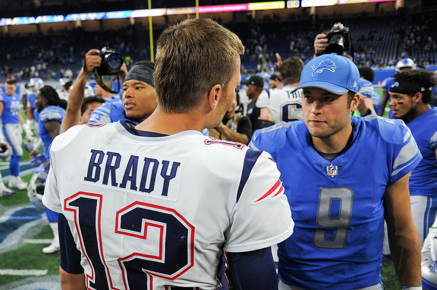 NFL: AUG 25 Preseason - Patriots at Lions #10 Photograph by Icon Sportswire