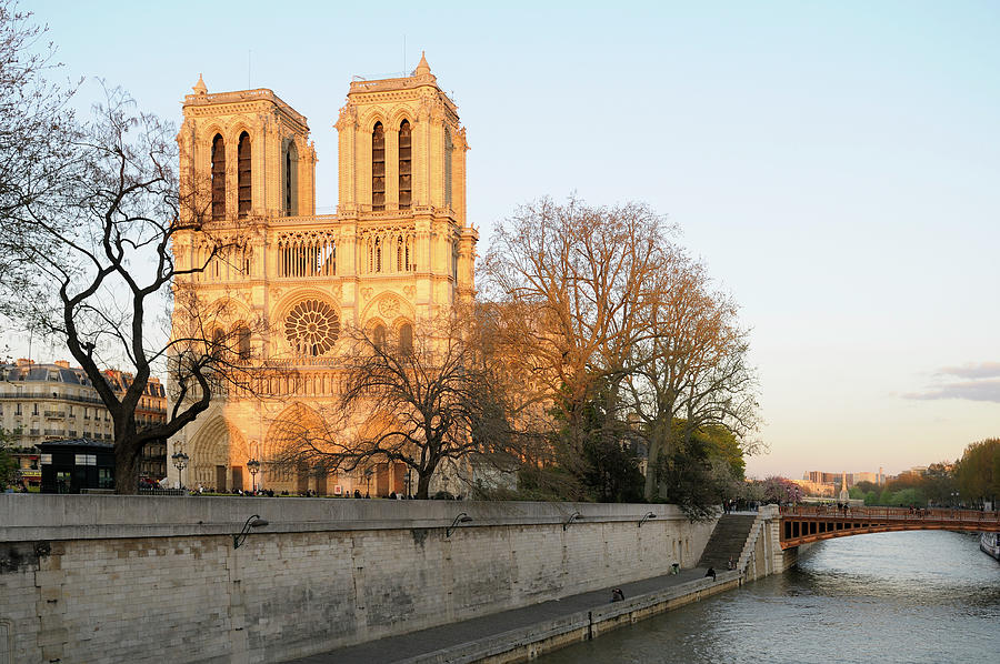 Notre Dame Cathedral, Paris,Ile-de-France, France #10 Photograph by Kevin Oke