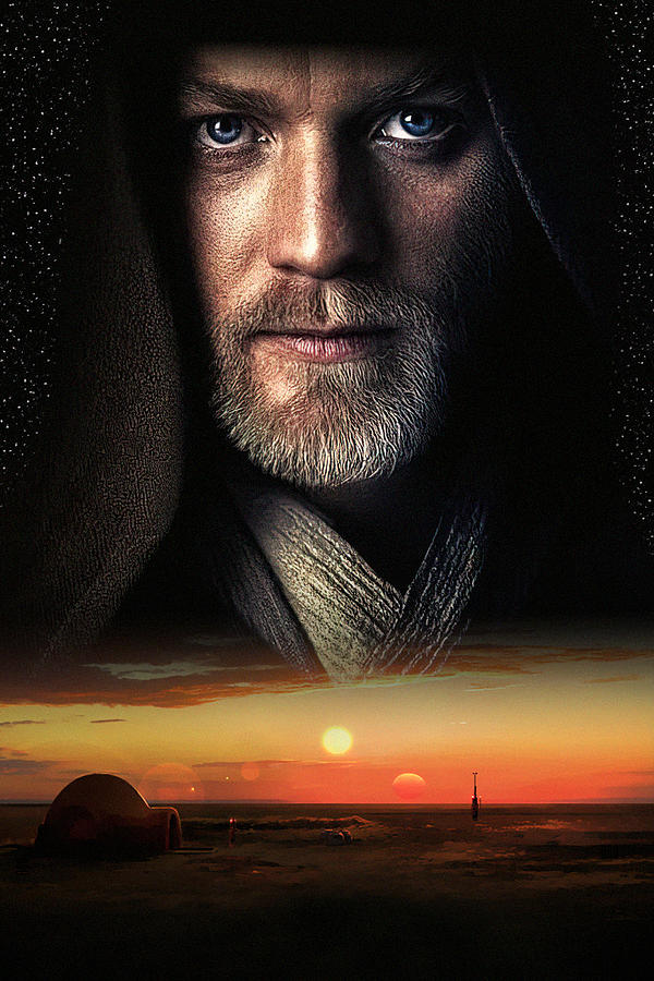 Obi-Wan Kenobi 2022 Digital Art by Geek N Rock - Fine Art America