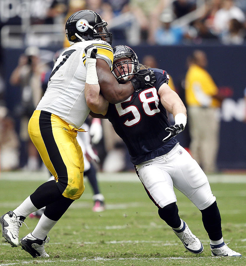 Pittsburgh Steelers v Houston Texans #10 Photograph by Bob Levey