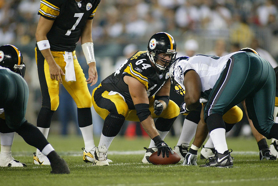 Pittsburgh Steelers v Philadelphia Eagles #10 Photograph by Len Redkoles
