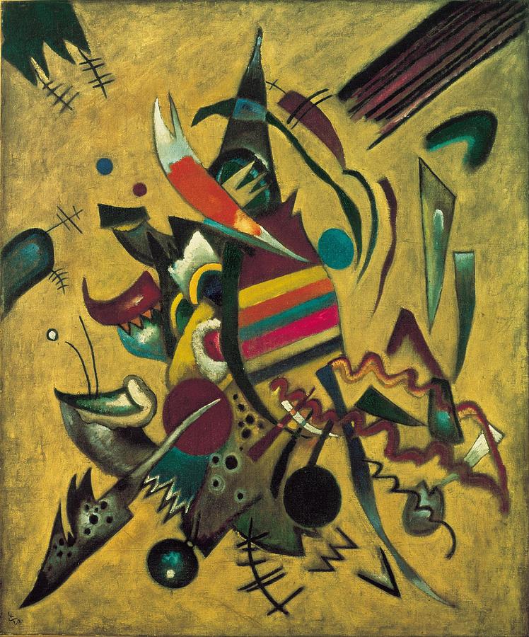 Points #3 Painting by Wassily Kandinsky