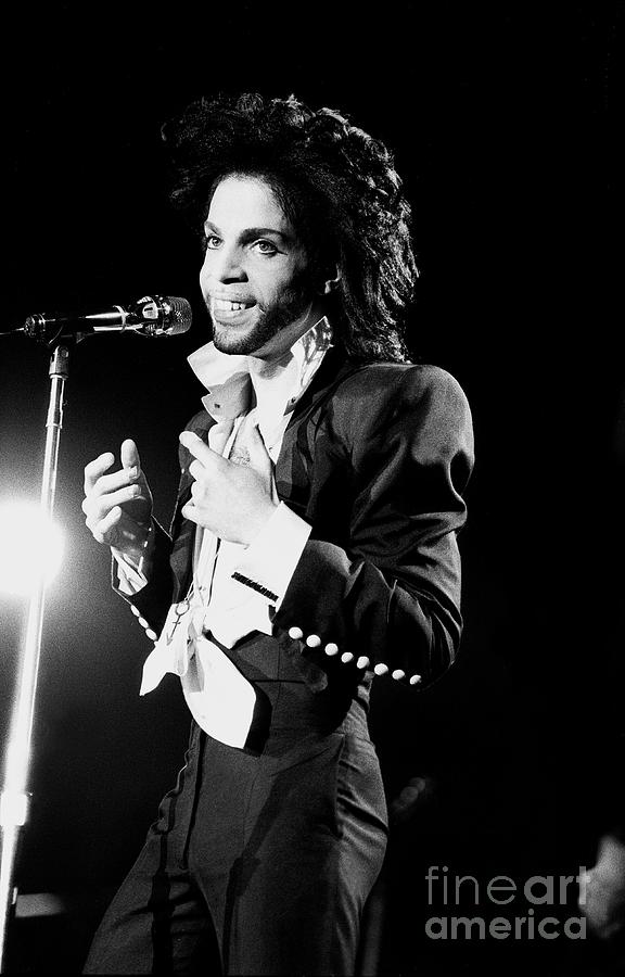 Singer Photograph - Prince #10 by Concert Photos