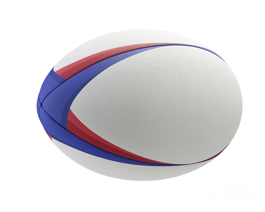 Rugby Ball Digital Art