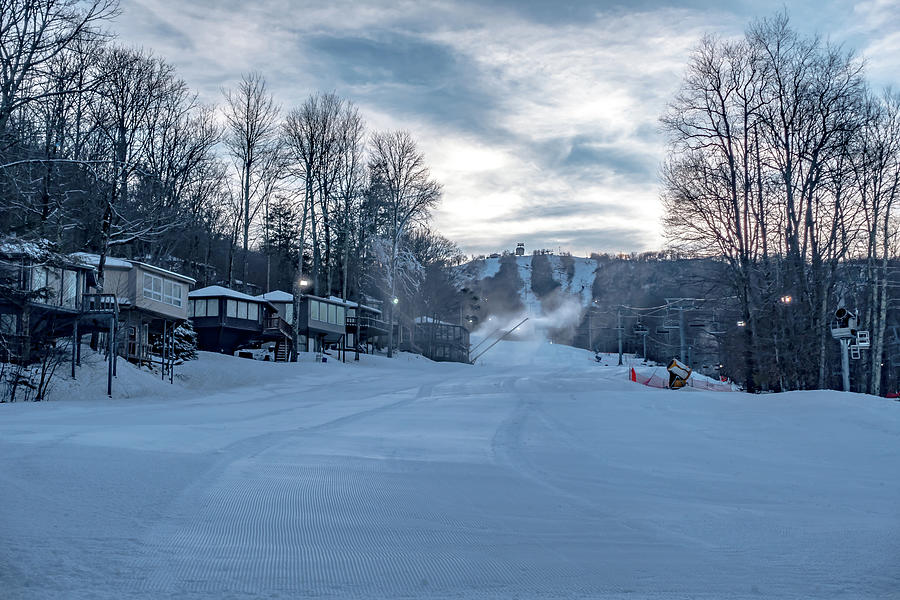 Skiing At The North Carolina Skiing Resort In February #10 Photograph by Alex Grichenko