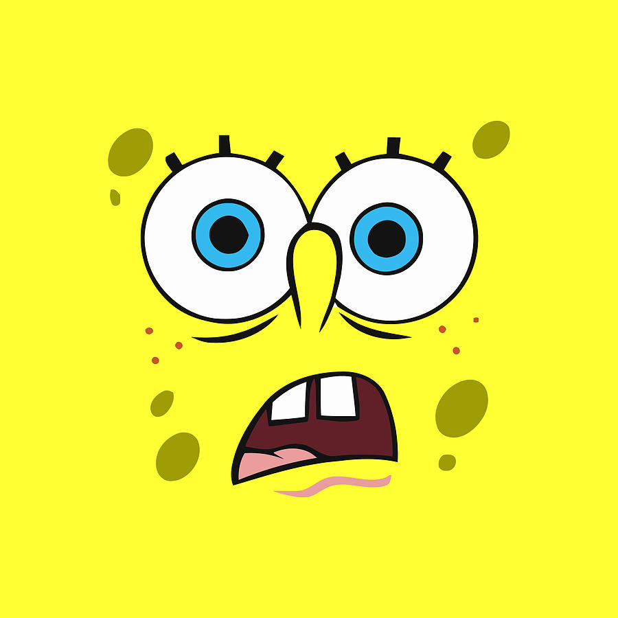 SpongeBob SquarePants Drawing by Su Topo | Fine Art America