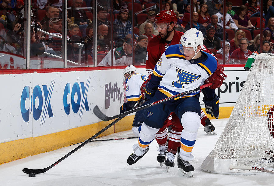 St Louis Blues v Arizona Coyotes #10 Photograph by Christian Petersen
