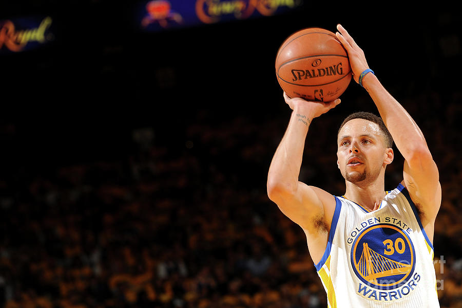 Stephen Curry #10 Photograph by Noah Graham