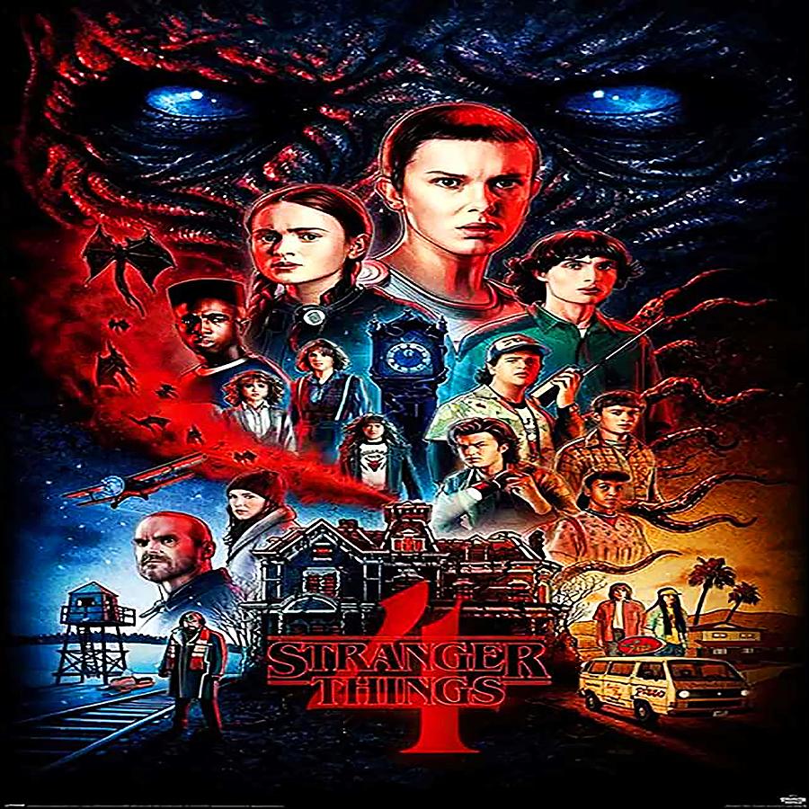 Stranger Things Painting by Issam Lachtioui - Fine Art America