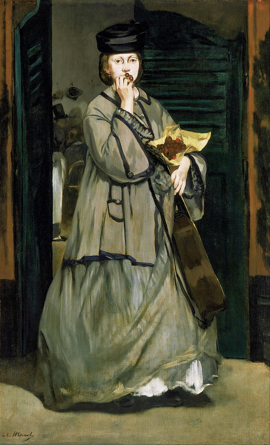 Edouard Manet Painting - Street Singer #10 by Edouard Manet