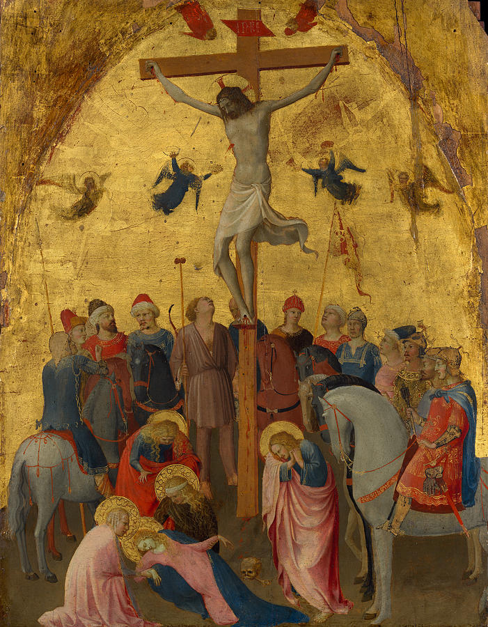 The Crucifixion #11 Painting by Fra Angelico