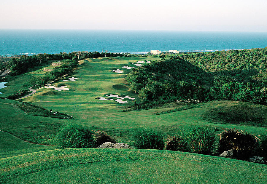 Various Golf Courses Around the World #10 Photograph by Pete Fontaine