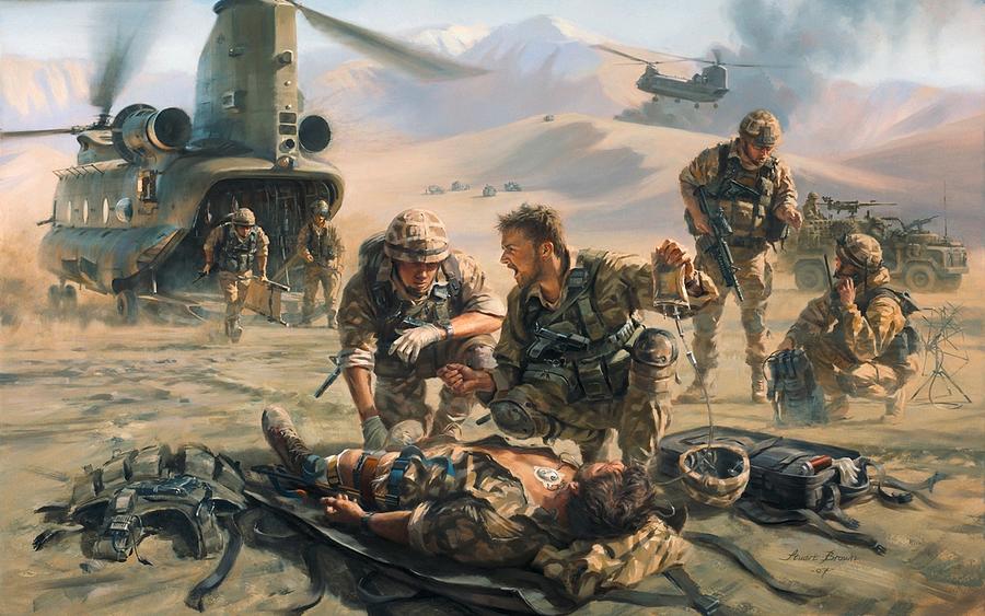 Veteran Art Painting By Danny - Fine Art America