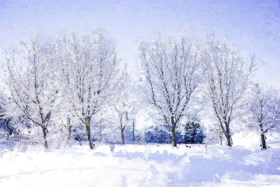 Winter Story #10 Digital Art by TintoDesigns