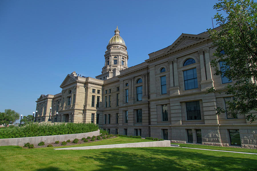 Wyoming state capitol building in Cheyenne Wyoming #10 Photograph by Eldon McGraw