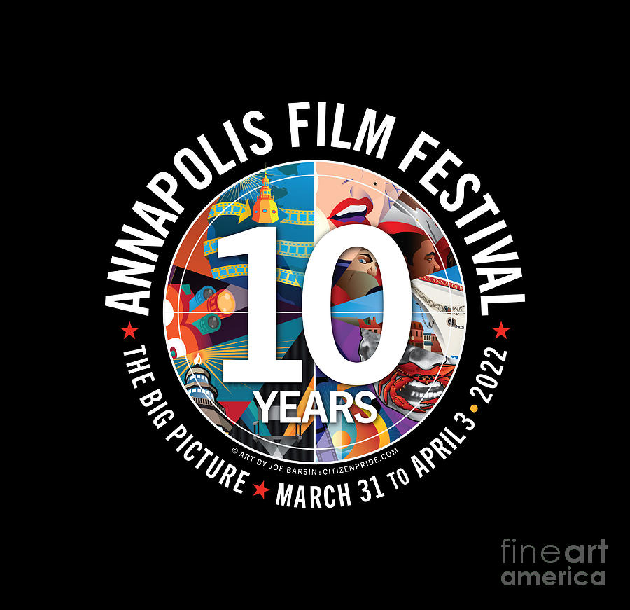 10 Years Annapolis Film Festival Icon 2 Digital Art by Joe Barsin