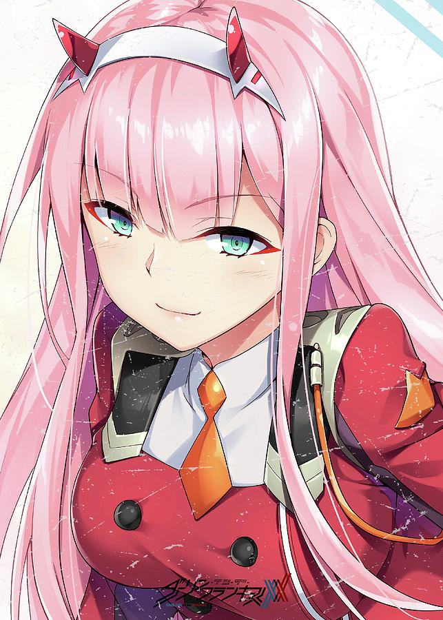 Zero Two of Darling in The Franxx Drawing by Zero Two - Fine Art America