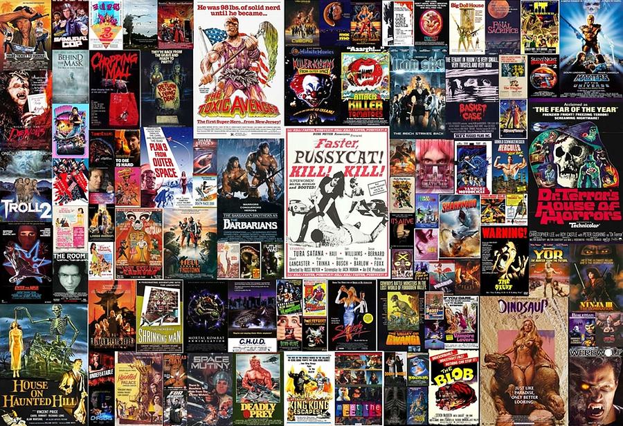 100 Best BMovies Of All Time Collage Poster Digital Art By Joshua ...