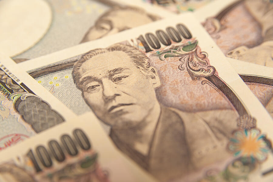 10,000 Yen Note - Close-up on face on ten thousand yen banknote (front). #10000 Photograph by Sergio Yoneda