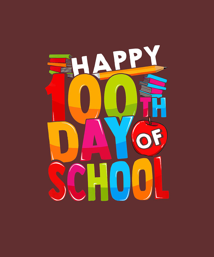 Download 100th Day of School Gift for Teachers Kids Happy 100 Days ...