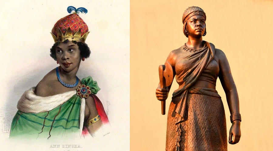 Queen Nzingha Mbande Rule The Ndongo In 1624 Digital Art by Marie Jean ...