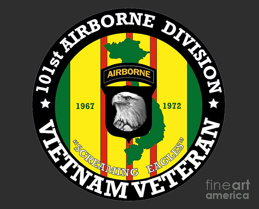 101st Vietnam Airborne Digital Art by Bill Richards