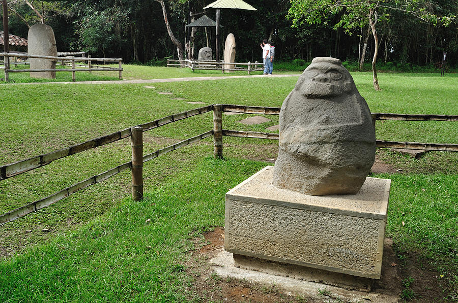 Archaeological Park In San Agustin- Colombia Photograph