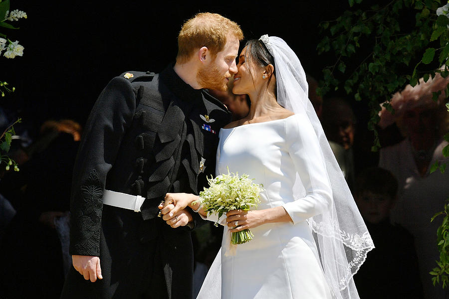 Prince Harry Marries Ms. Meghan Markle - Windsor Castle #103 Photograph by WPA Pool