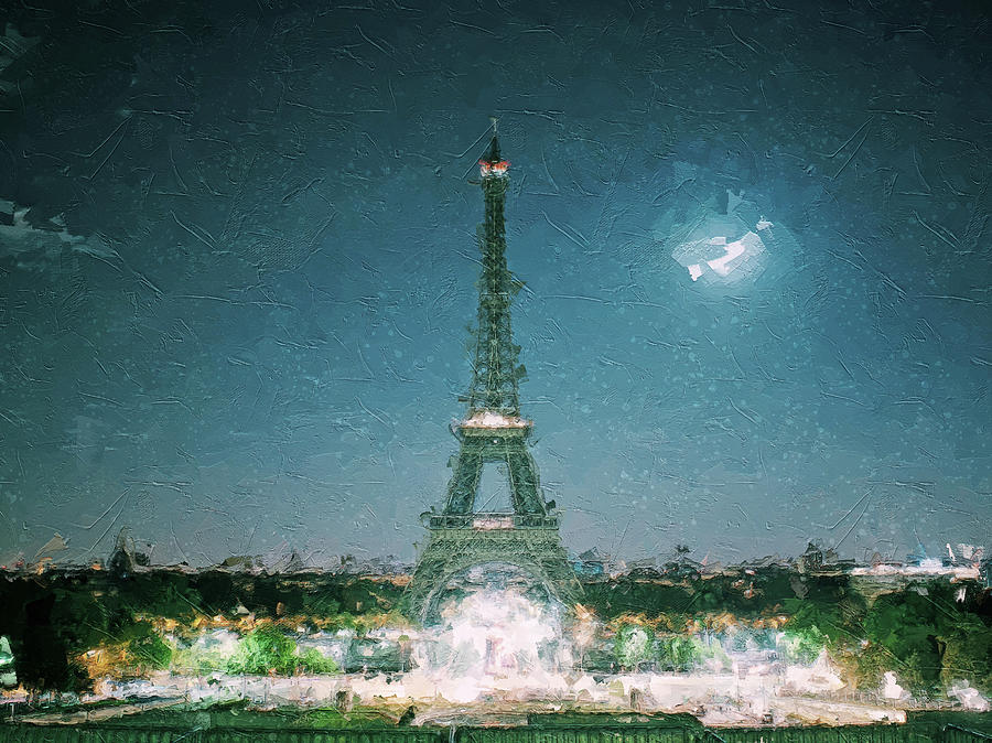 Paris is Forever #104 Digital Art by TintoDesigns