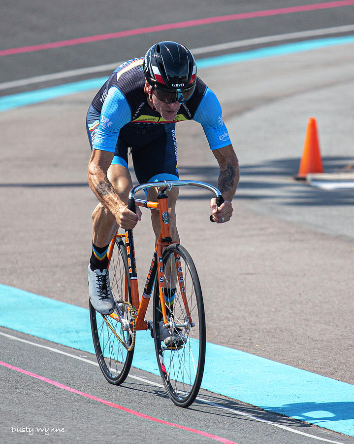 SCNCA Masters State Track Cycling Championships 2019 #104 Photograph by Dusty Wynne