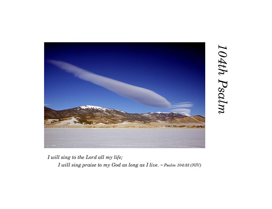104th Psalm-Cloud Over Eagle Nest Photograph by Richard Porter