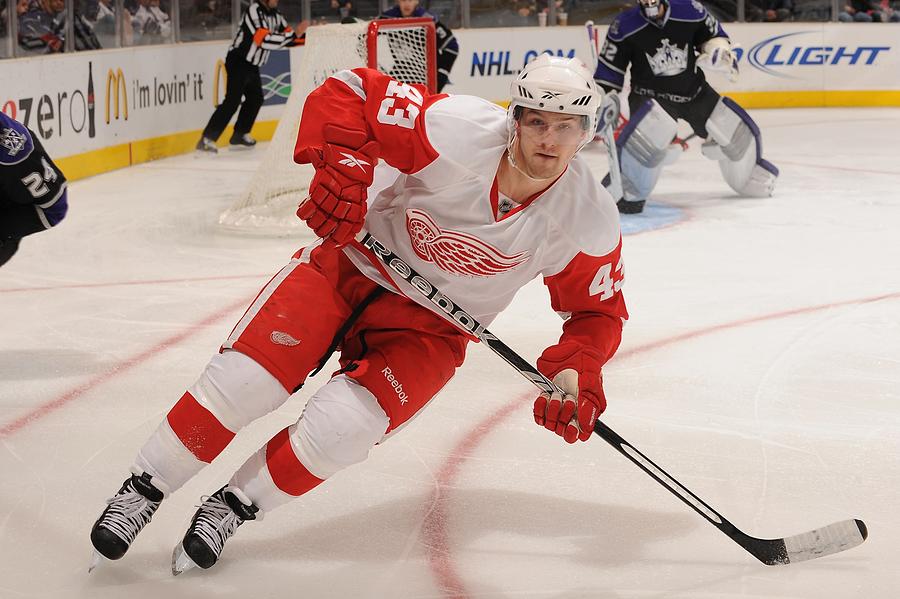 Detroit Red Wings v Los Angeles Kings #105 Photograph by Noah Graham