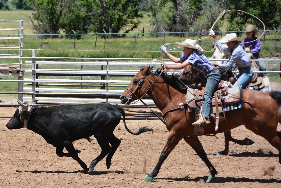 Spanish Peaks Rodeo Bible Camp Photograph by Jim Lambert - Fine Art America