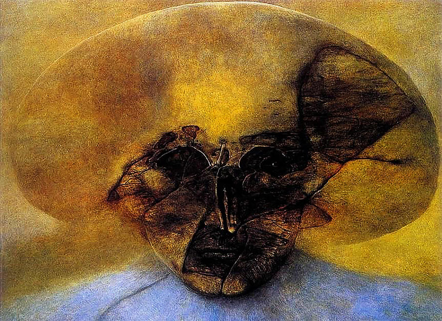 Zdzislaw Beksinski Digital Art by Hamza Hamim - Fine Art America