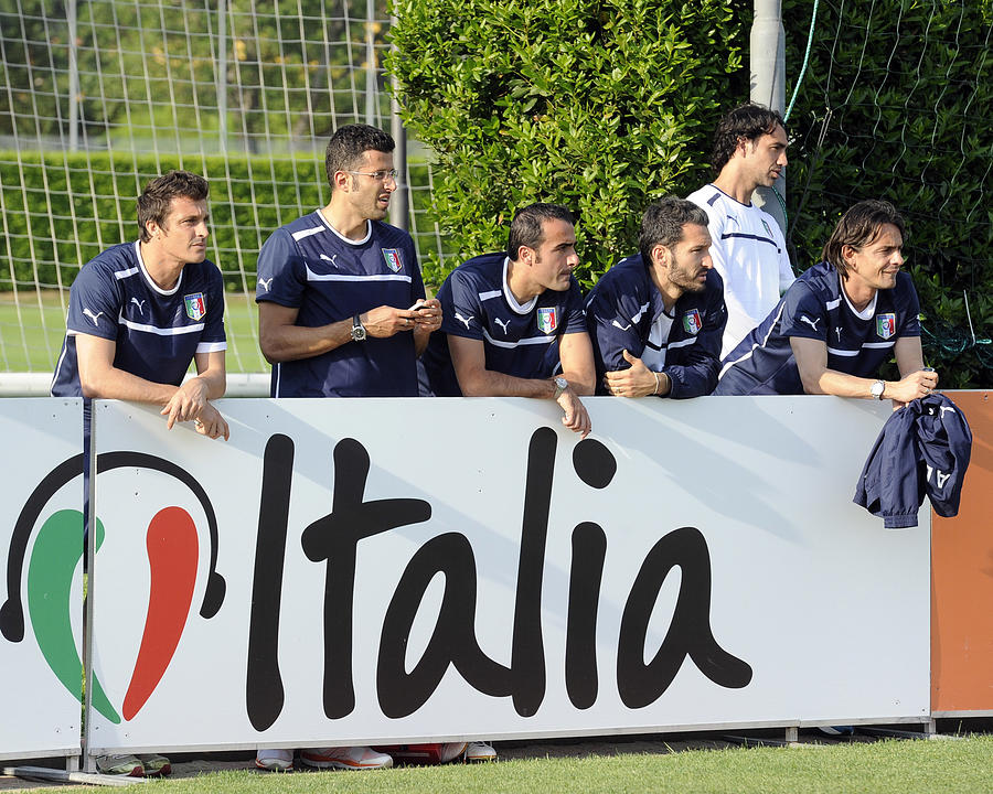 Italy Training Session & Press Conference #106 Photograph by Claudio Villa