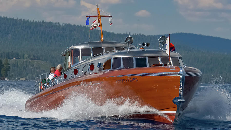 Thunderbird Yacht Use discount code SGVVMT at checkout Photograph by Steven Lapkin