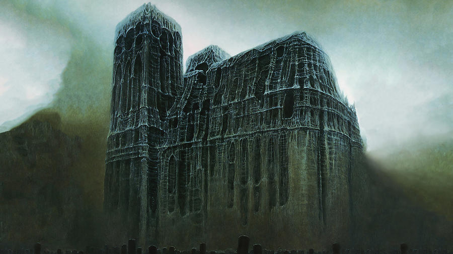 Zdzislaw Beksinski Art Untitled Painting by Zdzislaw Beksinski - Fine ...