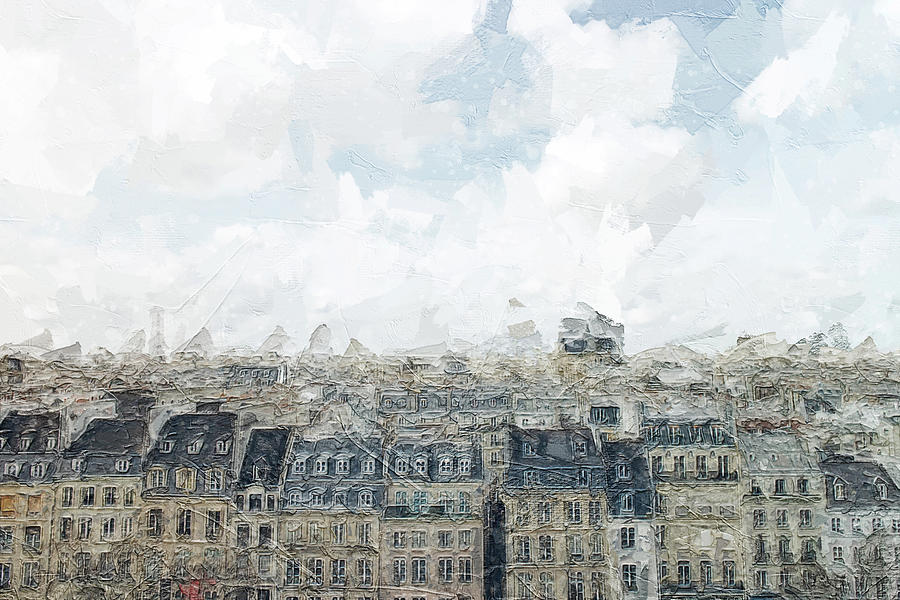 Paris is Forever #109 Digital Art by TintoDesigns