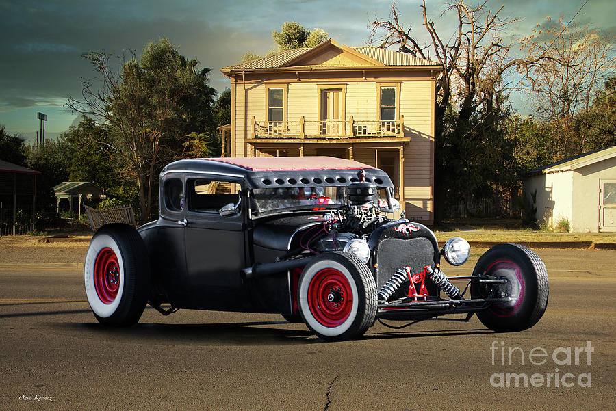 1930-31 Ford Model A Coupe #11 Photograph by Dave Koontz