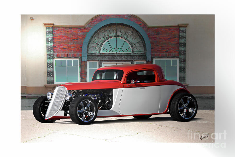 1933 Ford 'Three Window' Coupe #11 Photograph by Dave Koontz - Fine Art ...