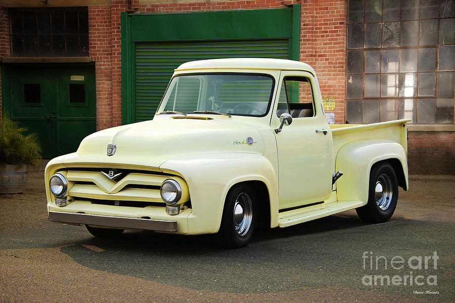 1956 Ford F100 Stepside Pickup Photograph By Dave Koontz Pixels