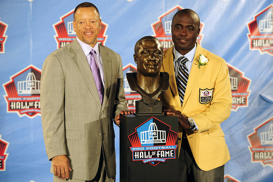 2011 Pro Football Hall of Fame Enshrinement Ceremony #11 Photograph by Jason Miller