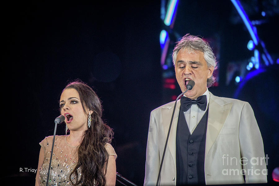 Andrea Bocelli in Concert #11 Photograph by Rene Triay FineArt Photos