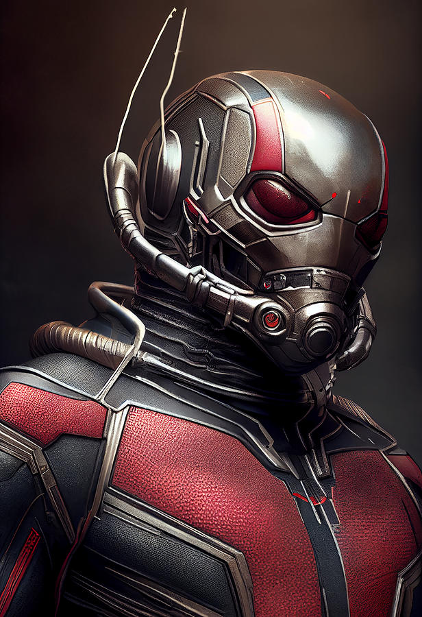 Ant-Man Wall Art Mixed Media by Tim Hill - Fine Art America