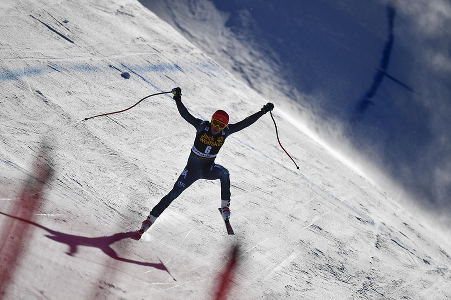 Audi FIS Alpine Ski World Cup - Mens Downhill Training #11 Photograph by Francis Bompard/Agence Zoom