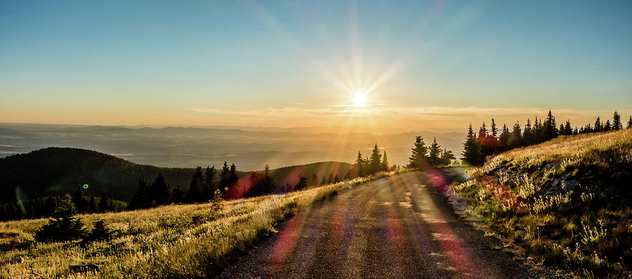 Beautiful Scenic Nature Views At Spokane Mountain In Washington  #11 Photograph by Alex Grichenko