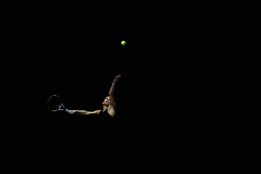 BNP Paribas WTA Finals: Singapore 2014 - Day Seven #11 Photograph by Julian Finney