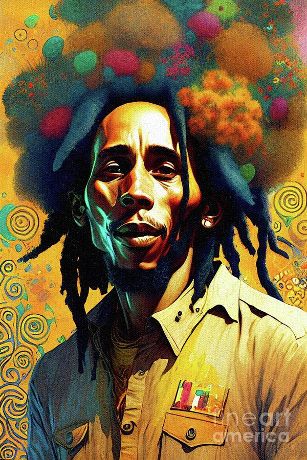 Bob Marley, Music Legend Painting by John Springfield - Fine Art America